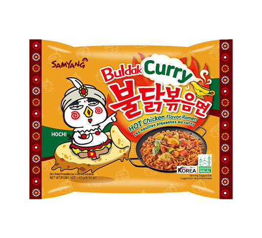 MHD 15.03.2024 SAMYANG BULDAK CURRY HOT CHICKEN FLAVOR RAMEN 140g