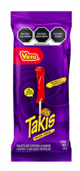 Takis - Lollipop Paleta Fuego 24g