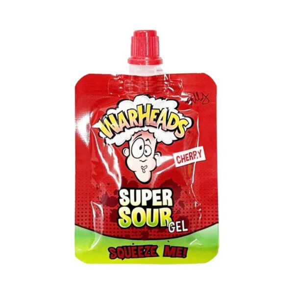 Warheads - Super Sour Gel - Cherry 20g