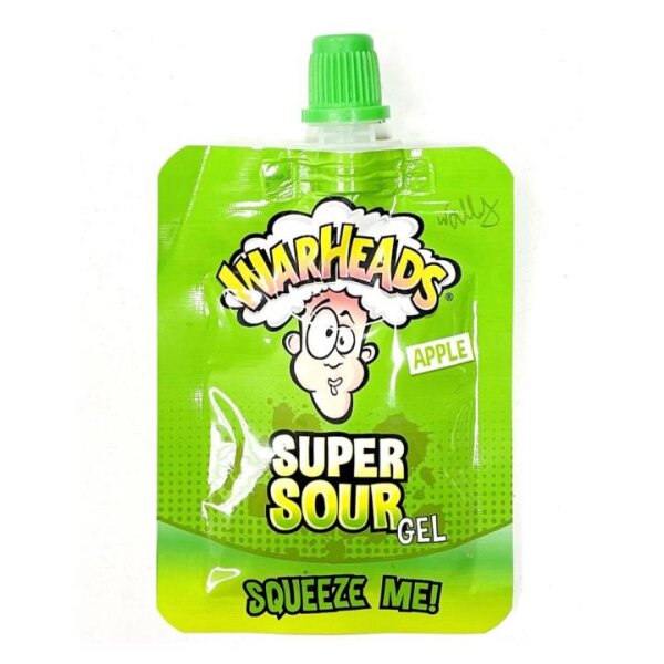 Warheads - Super Sour Gel - Apple 20g