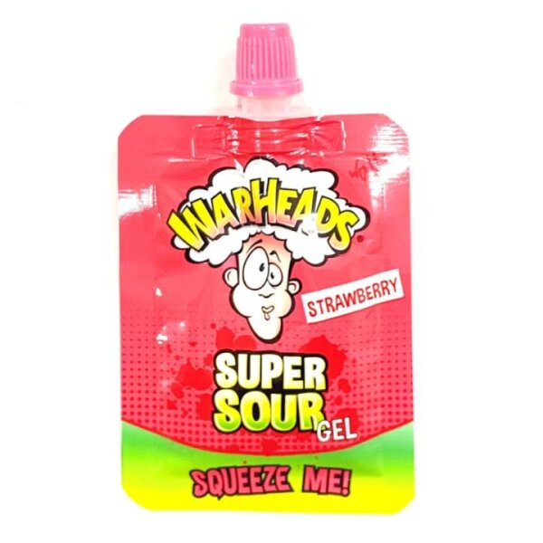 Warheads - Super Sour Gel - Strawberry 20g