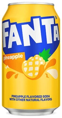 Fanta - Pineapple USA 355ml