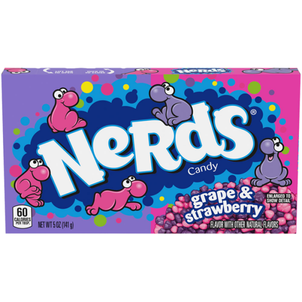 Nerds Candy - grape & strawberry 141g